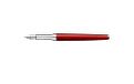 Caran d'Ache Leman Slim Karmijnrood Vulpen F