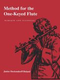 Method University Of California Press Method For The One-Keyed Flute