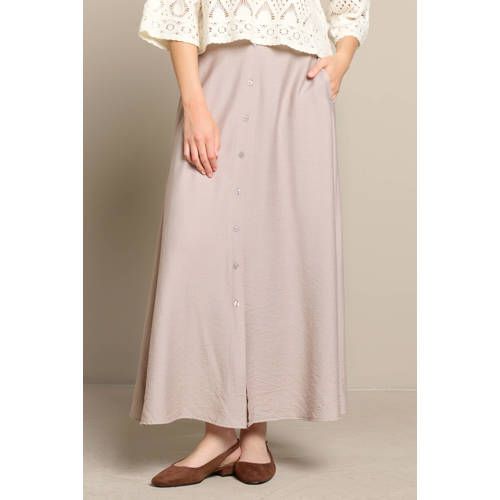 LOLALIZA midi rok - beige