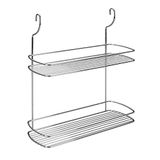 Metaltex Lonardo opbergrek, 2 etg. 35x13x41cm, verchroomd