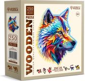 Wooden.City Houten Puzzel Wolf 250 Stukjes