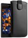 mumbi Echt leren hoesje compatibel met Sony Xperia Z5 hoes leer tas case wallet, zwart