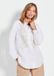 Goldner Overhemdblouse Witte elegante blouse van linnen
