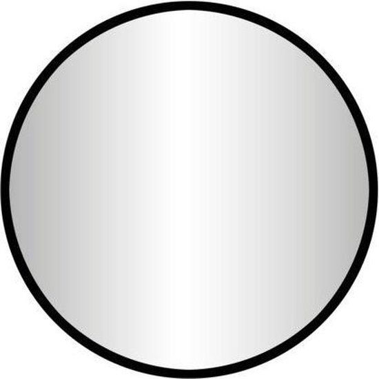 Best Design Goslar Nero Ronde Spiegel - Ø 100 cm - Zwart