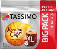 Tassimo Morning Café XL 21 koffiecapsules in grote verpakking voor 21 dranken