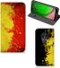 Standcase Motorola Moto G7 Play Belgique - Book Case - Drapeau belge
