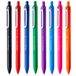 Pentel BX467 Izee Drukbal, 0,7 mm, verpakking met 8 kleuren