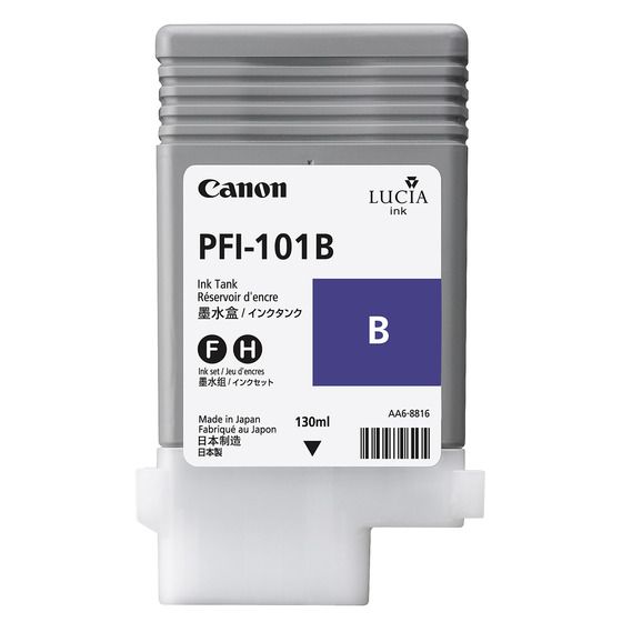 Canon PFI-101B Cyaan inktcartridge - 130 ml