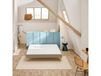 Bultex Sommier décoratif tapissier Vigoroso moka - 140x200
