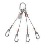 Godet RVS hijskabel 4 strengen - Hefvermogen 850 tot 2300 kg