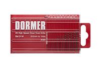 Set Dormer Set van 20 stuks HSS A191231M standaardpunt 118 graden
