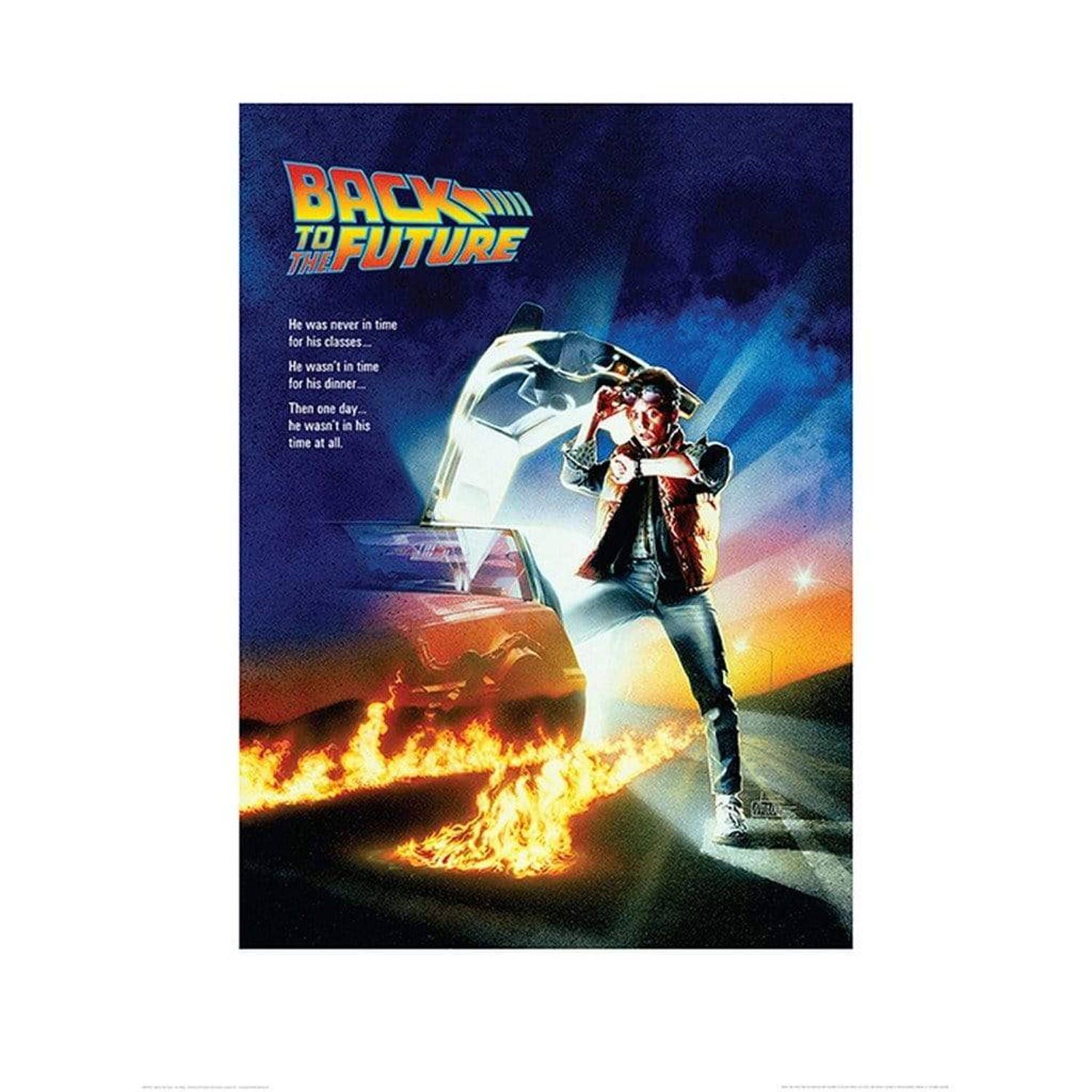 Pyramid Back to the Future One Sheet Kunstdruk - 60x80cm - Papier - 5051265407405