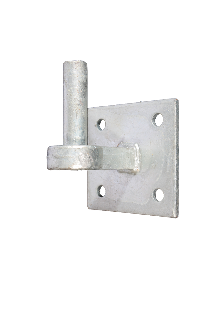 Waelbers Duim rond19mm op plaat 10x10, thermisch verzinkt (FV) - 10 Stuk(s) - 818313.05