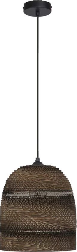 LEDVANCE Decor Cardboard Ball Bell Hanglamp - Bruin - E27 - 260 mm