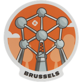 Samsonite Travel Accessories Luggage Stickers Brussels