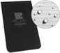 Rite in the Rain Soft Cover Top Bound Notebook 778, 3 1/4" x 5 1/4", Black