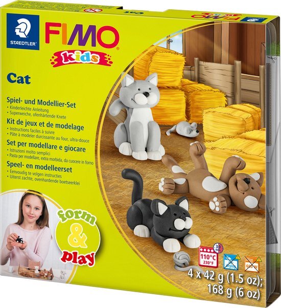 Fimo kids Form&Play "Poezen"