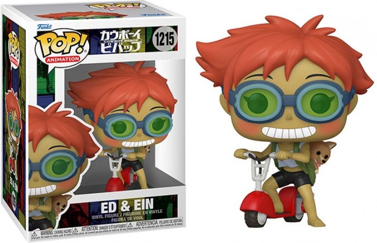 Funko Cowboy Bebop Pop Vinyl: Ed & Ein - Merchandise - 2022 Release