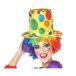 Atosa Chapeau de clown multicolore cirque