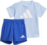 Adidas Essentials Tee Set Blauw 9-12 Months Kinderen