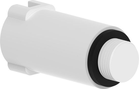 KIRCHHOFF specieplug, kunststof, wit, 3/8", niet drukbestendig