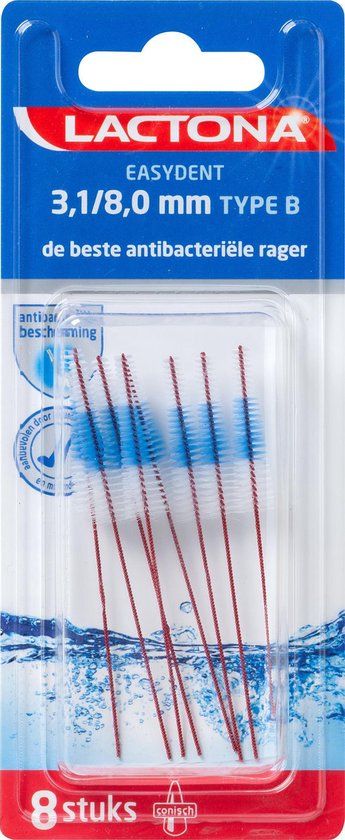 Lactona Easydent Combi-Cleaner type B 3 1-8mm 8st