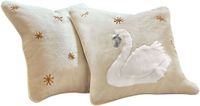 LOBERON Kussenhoes set van 2 Elarin crème/beige