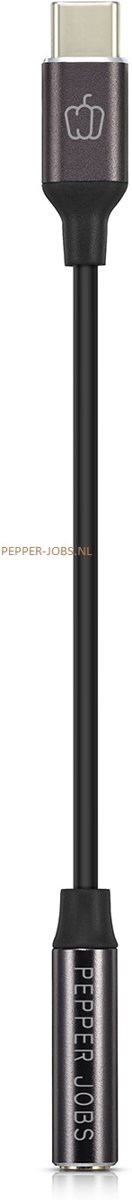 PEPPER-JOBS.nl / MINIX Universele Pepper-Jobs.nl USB Type C naar 3,5 mm Audio-koptelefoon kabel met DAC en klasseG-versterker