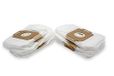 vhbw 10x Sacs Compatible Avec Nilfisk / Alto Gm 400 Time, 410 / 410, 420 / 420, 430 / 430, 500 - 599 King Aspirateur - Microfibres Non Tissées, Blanc