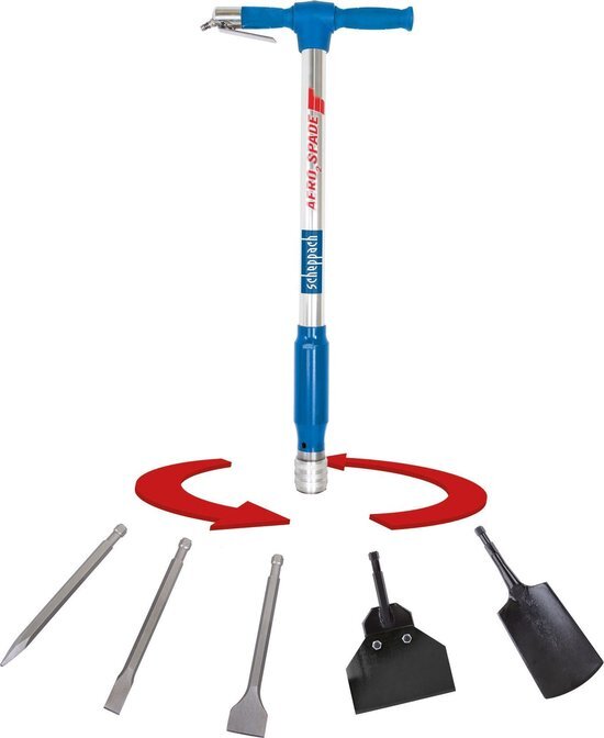 scheppach AERO 2 SPADE Pneumatische 5 - in -1 tool