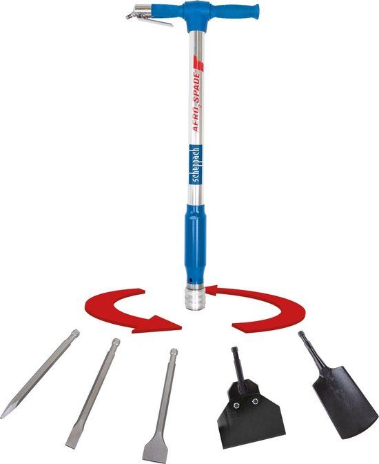 Scheppach AERO 2 SPADE Pneumatische 5 - in -1 tool