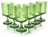 Acrylic Ensemble de 6 verres à vin 325 ml sans BPA et durable