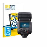 BROTECT 3 Stuks Beschermglas-Folie voor Canon Speedlite EL-5