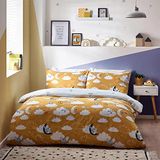 Peter Rabbit™ Sleepy Head Double Dekbedovertrek, Polyester, Katoen, Oker