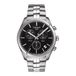 Tissot T-Classic PR100 Quartz Chronograph Montre homme - Acier argenté - Cadran noir - 43mm