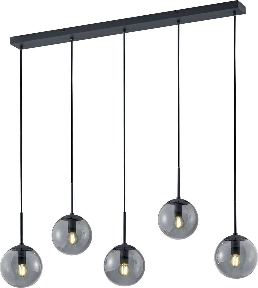 TRIO LEUCHTEN Hanglamp Balini - Antraciet