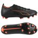 PUMA ULTRA 6 MATCH FG/AG chaussures de football unisexe, Noir/Rouge, Taille 46,5
