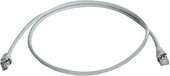 Telegärtner L00000D0035 - Netwerkkabel - CAT 5e - S/FTP - 0.50 m - Grijs