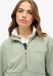 Superdry Essential oversized sweatshirt met halve rits en logo - Dames - Truien - Katoen - Lily pad green - Maat UK10-EU38