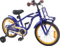 vidaXL Kinderfiets 16 inch Donkerblauw