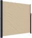 vidaXL - Pare-vent rétractable 180x600 cm beige