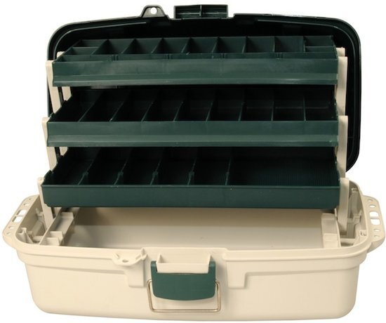 albatros Tackle Master - Viskoffer Met 3 Laden - 44 x 24 x 20 cm - Groen