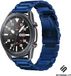 Strap-it Stalen Smartwatch bandje - Geschikt voor Samsung Galaxy Watch 3 45mm - Blauw