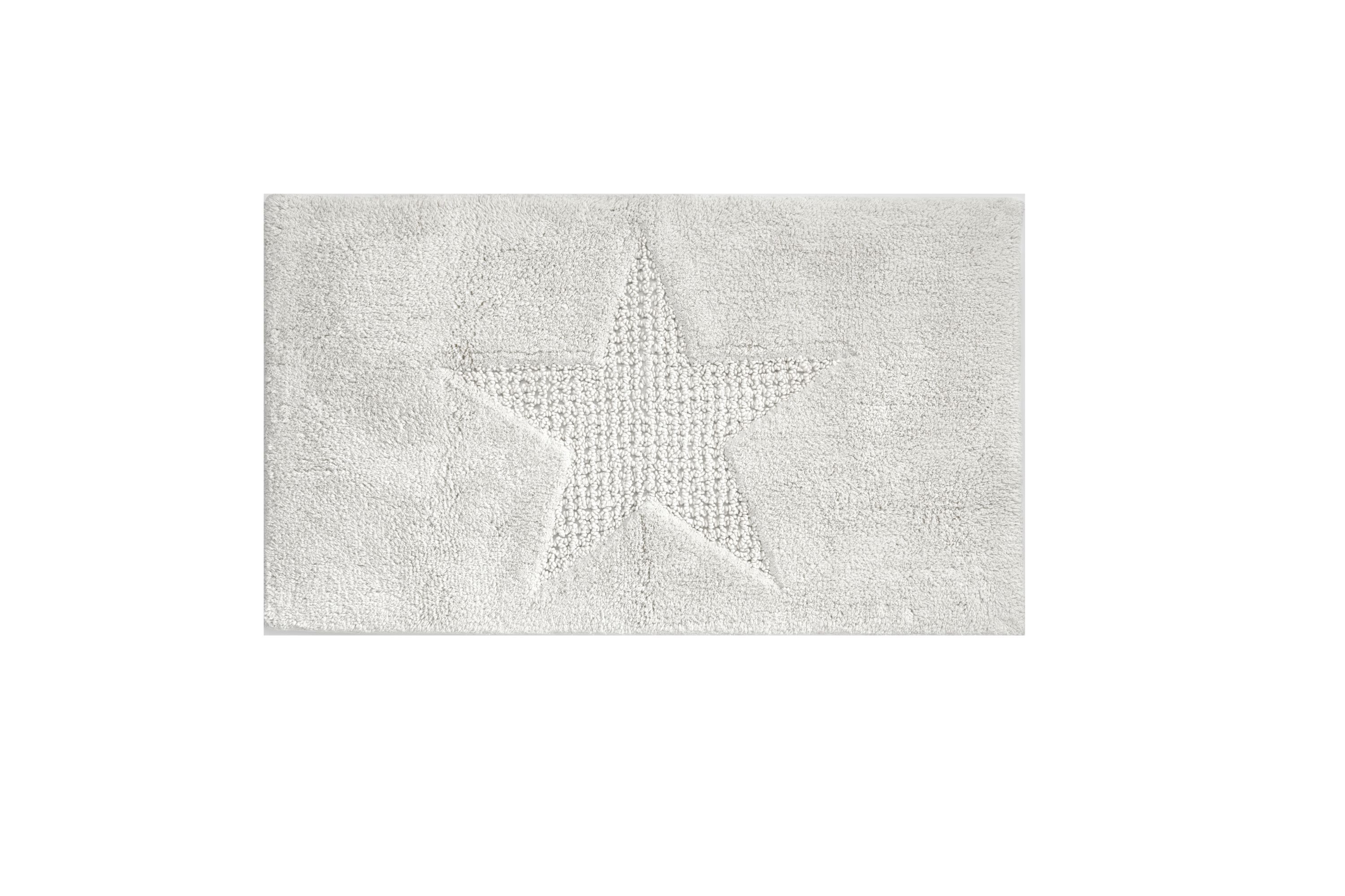 Kela Lindano - Badmat - 55 x 55 cm - Wit