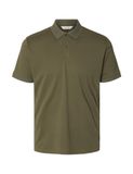 SELECTED Shirt 'SLHFave' olijfgroen