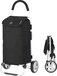 ShoppingCruiser Foldable Shopping Trolley - 45L - Black