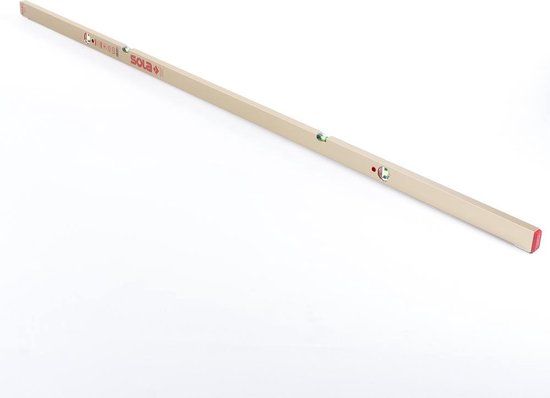 Bouwwaterpas met voetjes - 200 cm - Aluminium - 4 libellen