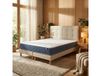 Ensemble matelas hybride + tête de lit 2x90x200