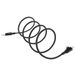 BE MIX - HT0177 - Magnetische kabel 4 in 1 60W - Snel opladen en synchroniseren voor smartphones - Tablets - Usb-C compatibel - Usb-A - Lightning - Praktisch en duurzaam - Kleur wit - Maat 1M