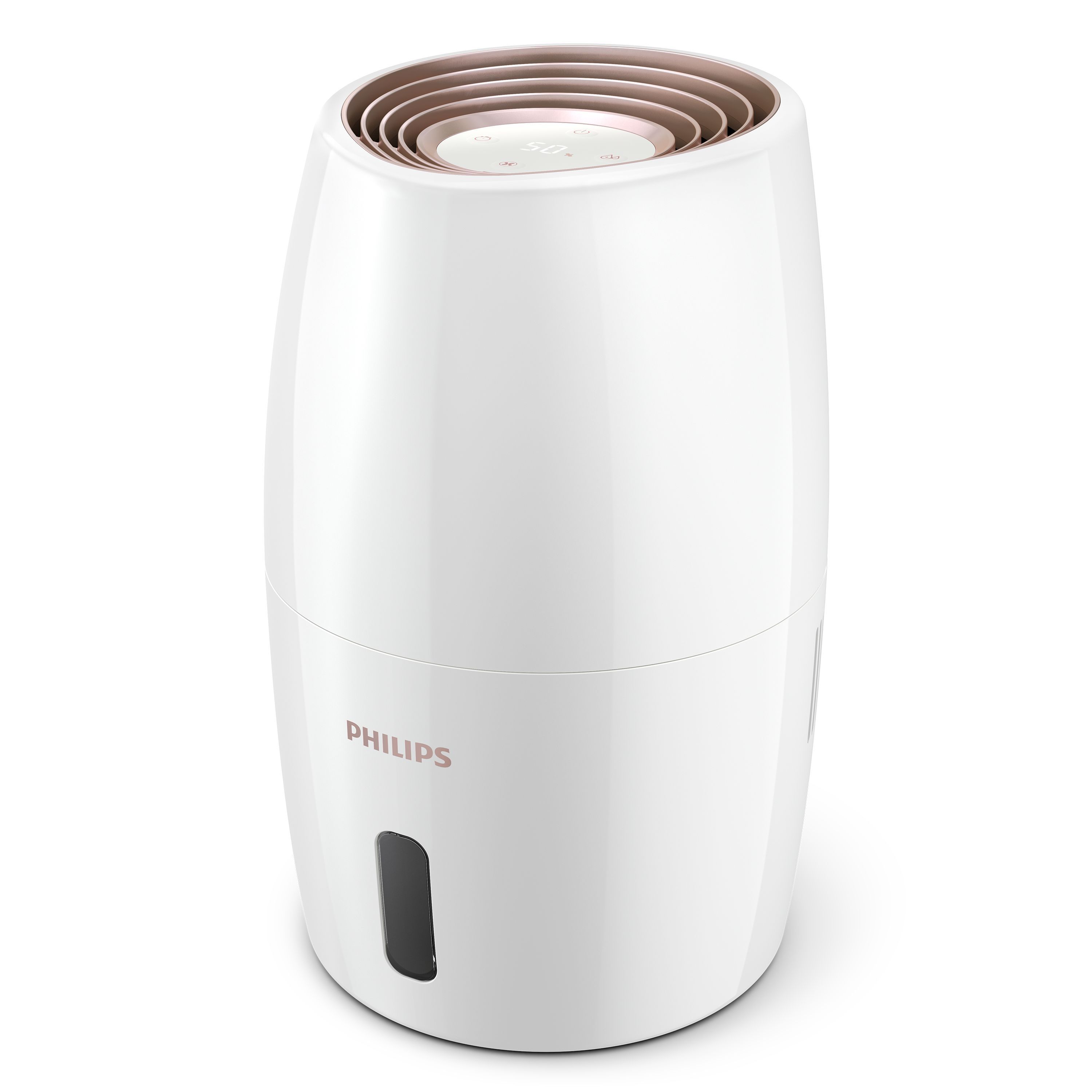 Philips 2000 Series HU2716 - Luchtbevochtiger - 32 m² - 2L - Rose gold/White